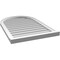 Ekena Millwork Round Top Surface Mount PVC Gable Vent w/ 2"W x 2"P Brickmould Sill Frame, 24"W x 36"H GVPRT24X3603SN - alternate 2